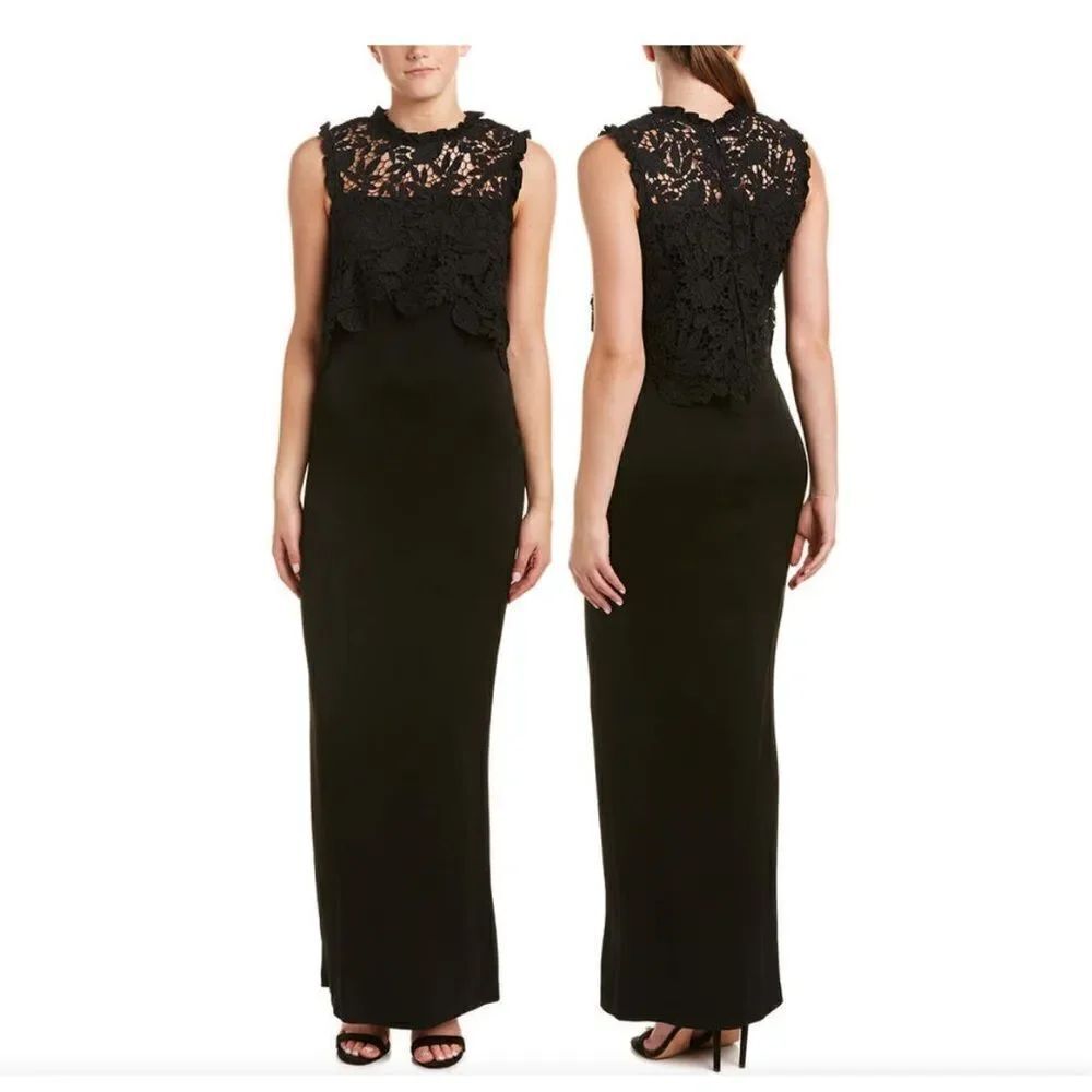 Shoshanna Black Evening Gown